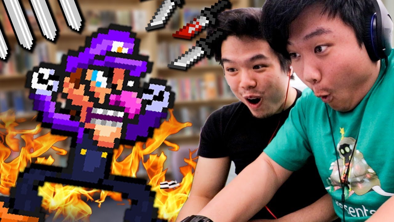 We Play A Waluigi Rage Game... In a Library