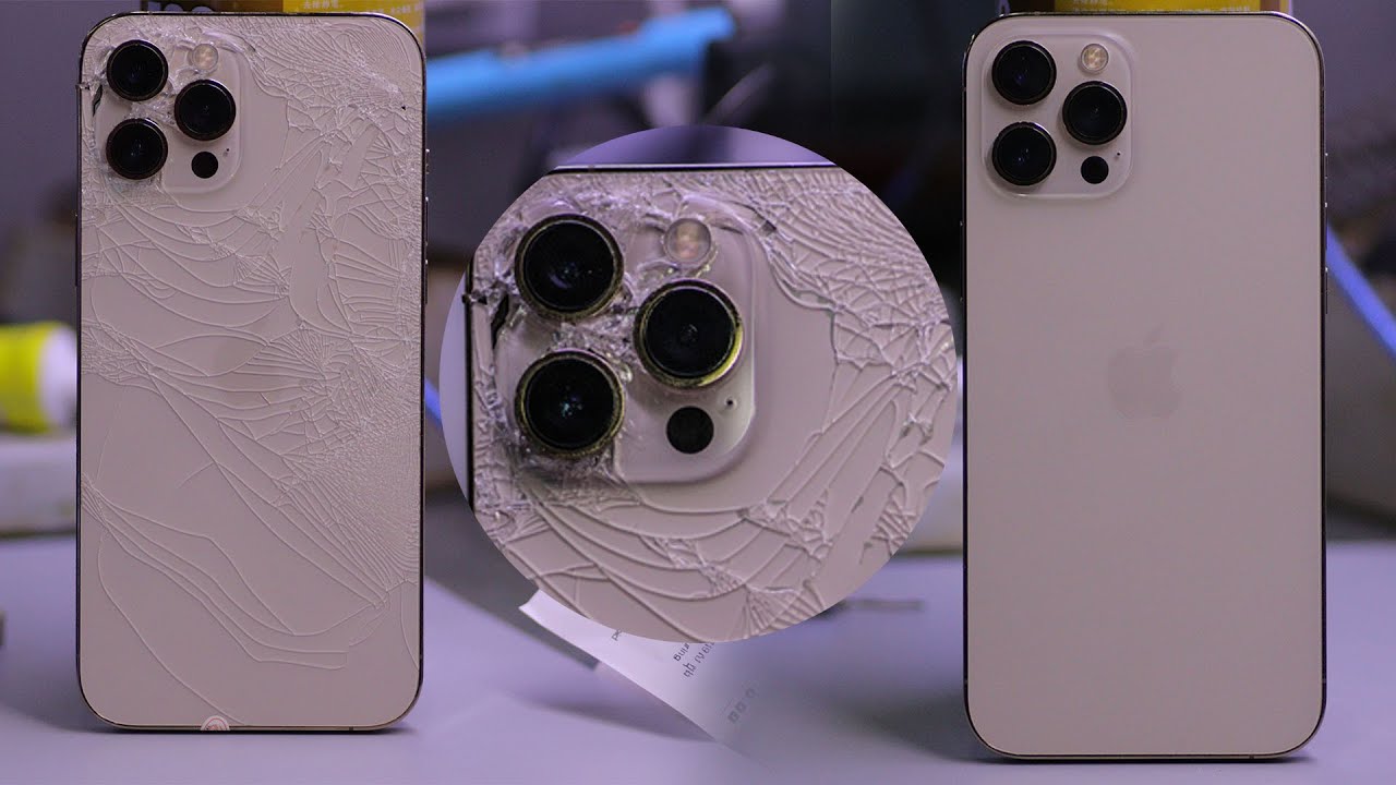 Restoration Back Glass iPhone 12 Pro Max Full Video