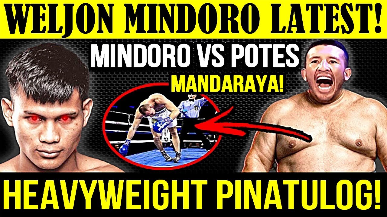 WELJON MINDORO | Paano? PINATULOG ang Heavyweight na Kalaban? | Mindoro vs Dormedes Potes Full Fight