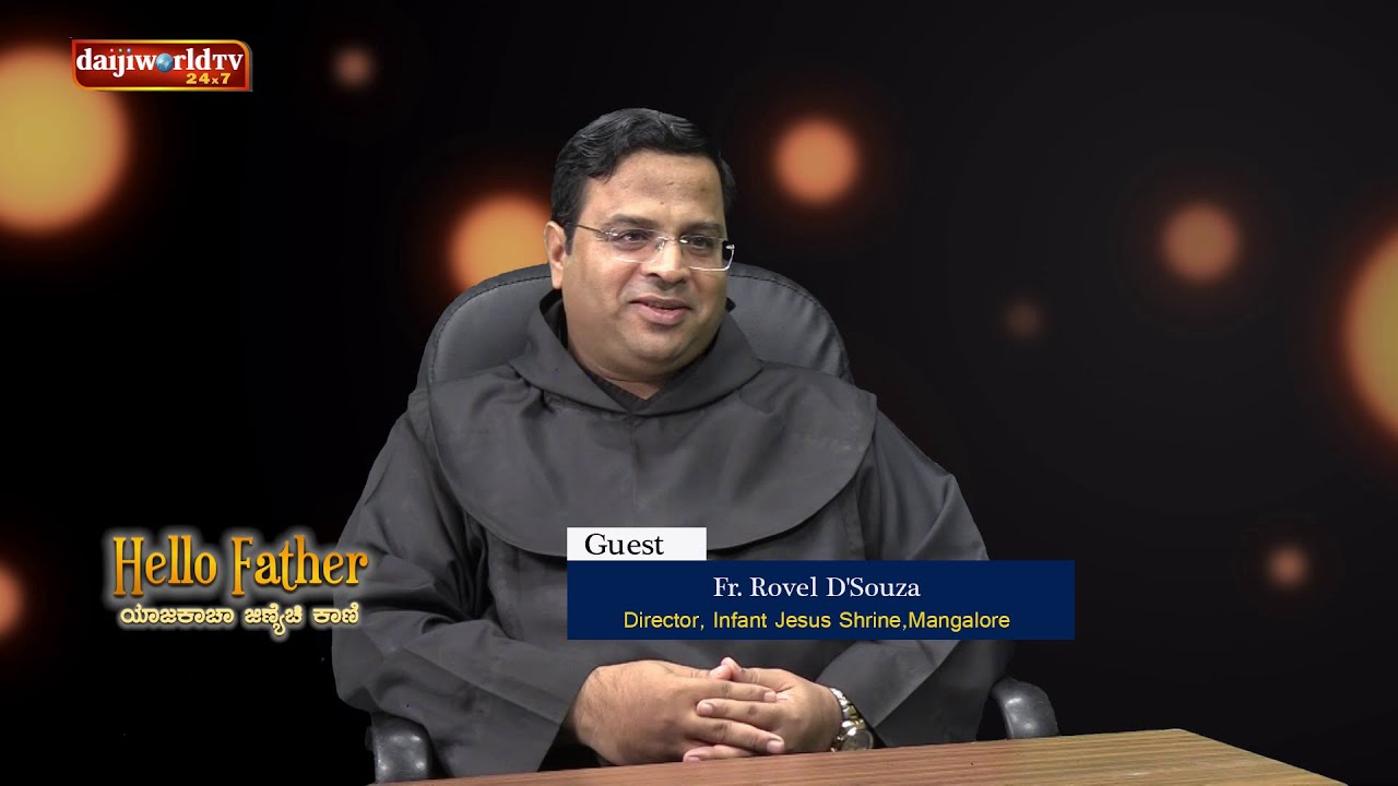 Fr Rovel D'souza on 'Hello Father' - ಯಾಜಕಾಚಾ ಜಿಣಿಯೆಚಿ ಕಾಣಿ with Walter Nandalike
