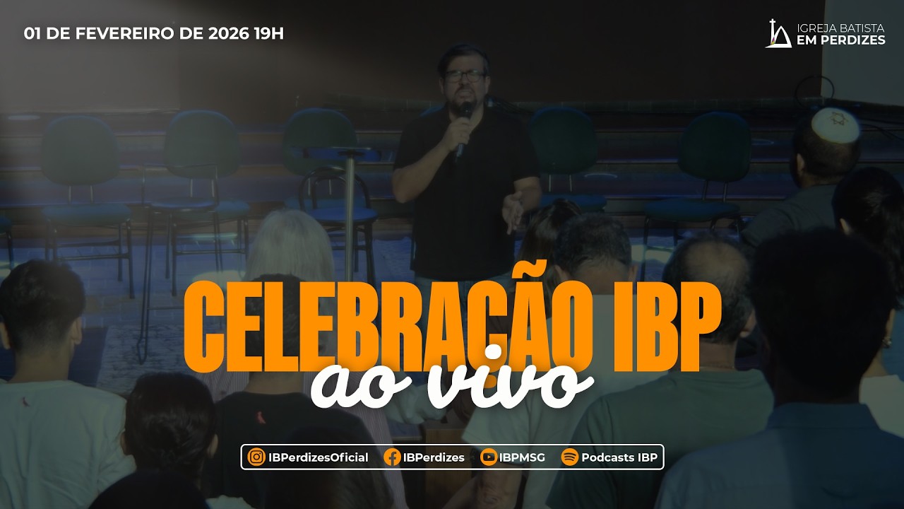 Celebração ao vivo IBP 19h | 01.02.2026 | Preparando o Terreno Parte 2