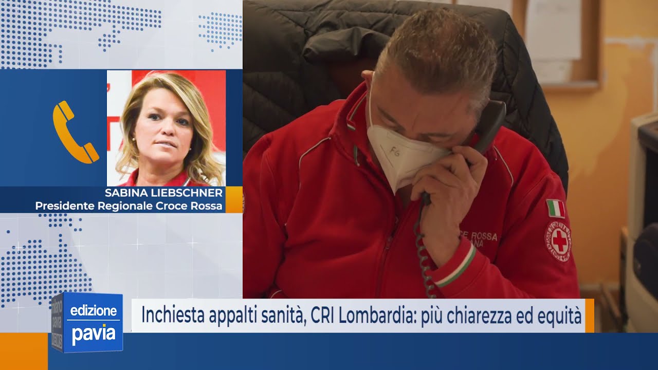 Inchiesta appalti trasporti sanit&agrave;, Liebschner (CRI Lombardia): servono bandi pi&ugrave; equi e trasparenti
