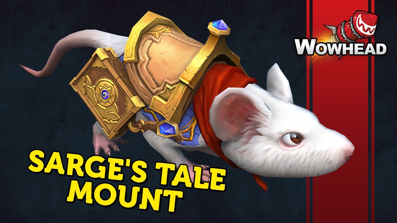 Sarge's Tale Mount - Hearthstone Cross Promotion