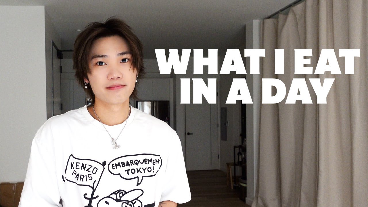 What I Eat in a Day!! *realistic & productive*