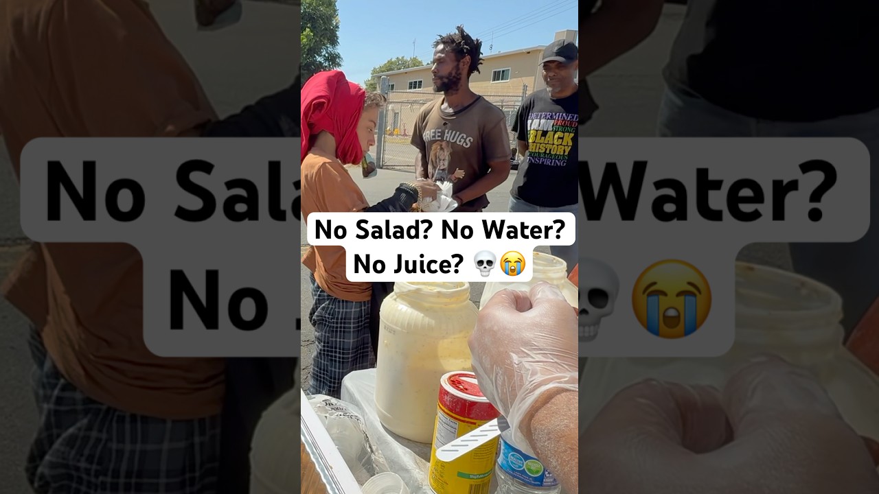 I’m Feeding Her for FREE & She Said… No Salad? No Water? No Juice? 😭💀