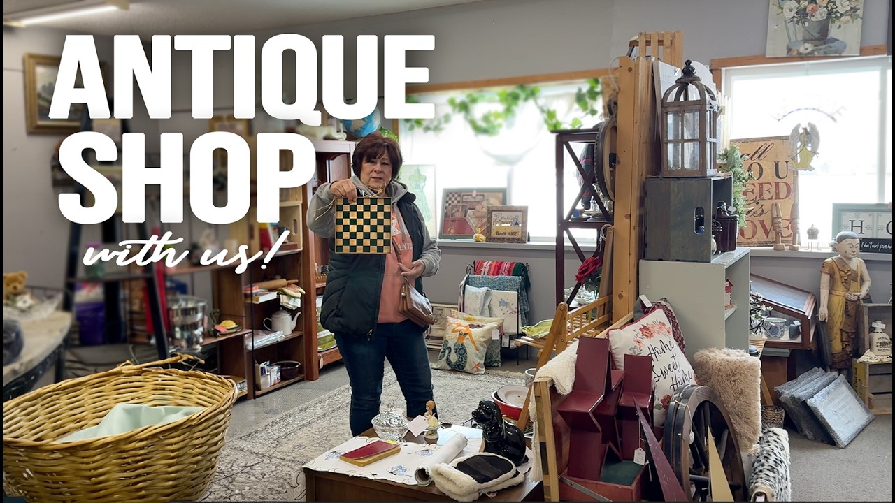 LET'S HIT THE ANTIQUE STORES: Join My Mom & Me for a Fun Day of Antique Shopping!