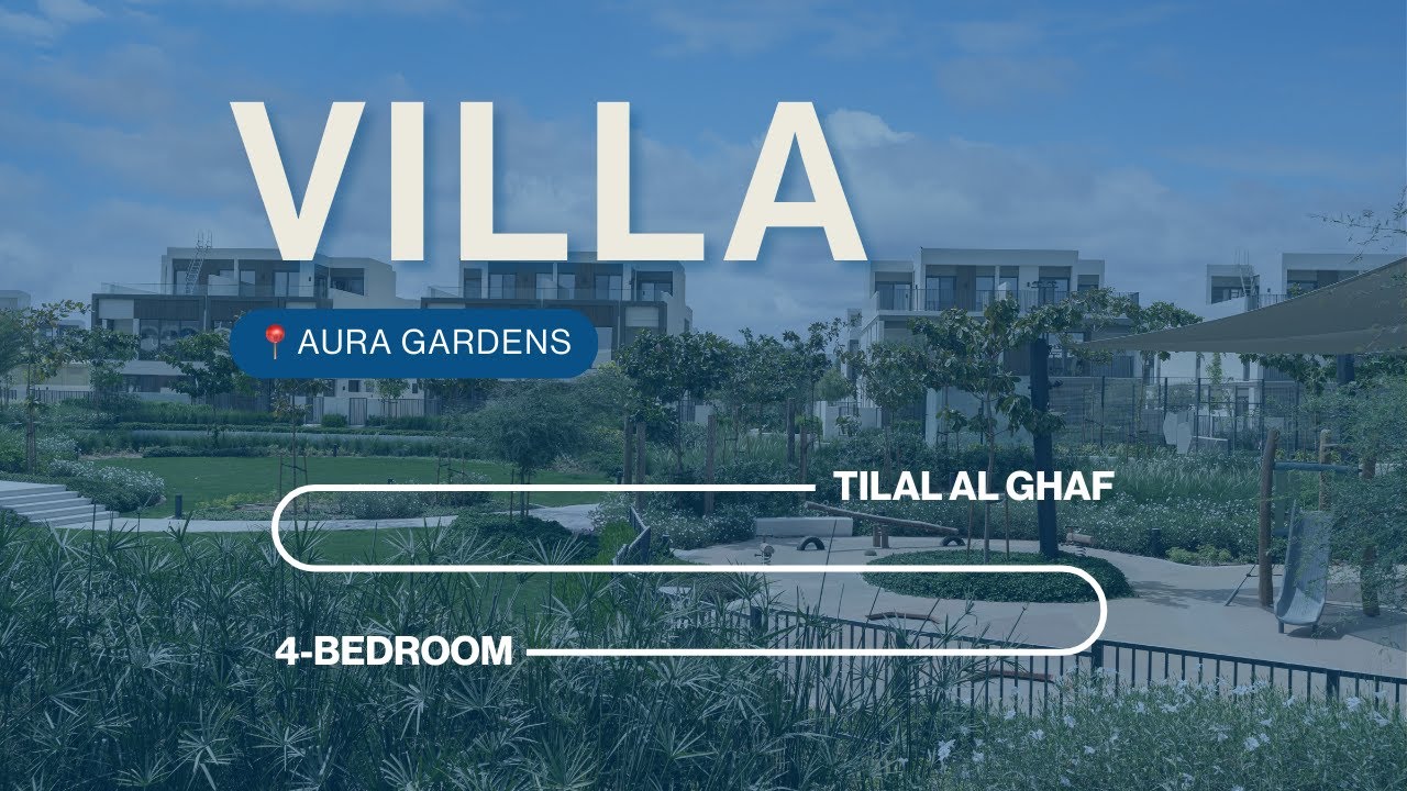 4 Bed Villa  in Aura Gardens, Tilal Al Ghaf