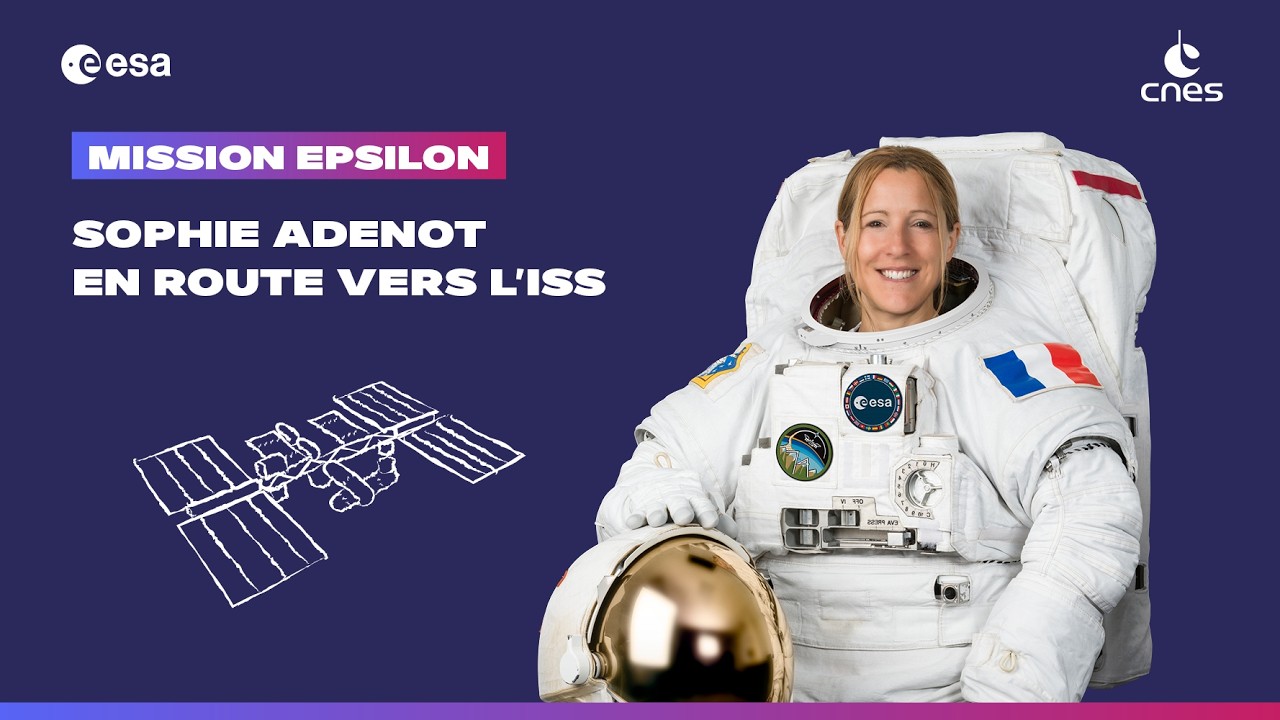 🧑&zwj;🚀 Suivez en direct le d&eacute;collage de Sophie Adenot vers l&rsquo;ISS !