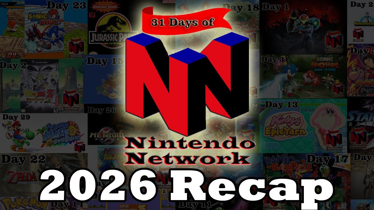 Итоги 31 дня Nintendo Network за 2026 год!