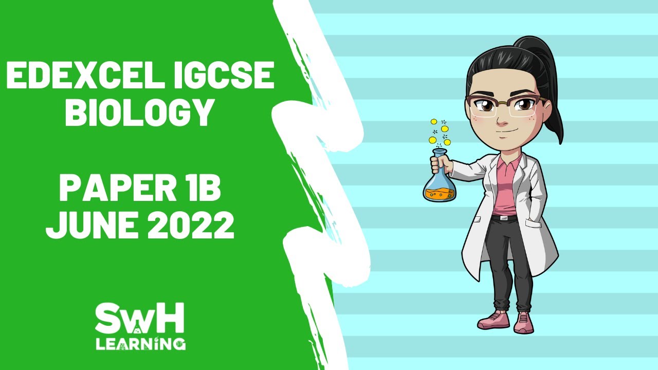 Обзор экзаменационной работы Edexcel IGCSE по биологии за прошлые годы | 1B май/июнь 2022 г.