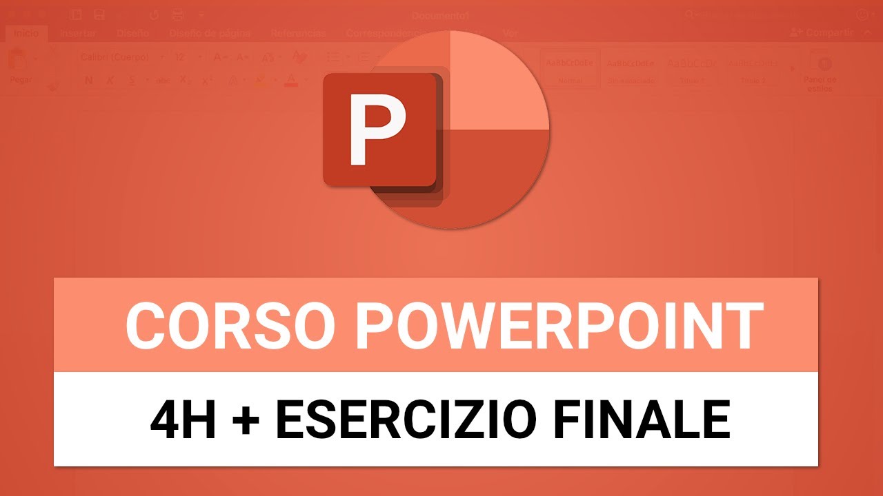Corso POWERPOINT da PRINCIPIANTE ad AVANZATO in 4 ore - Powerpoint Tutorial Italiano 2025