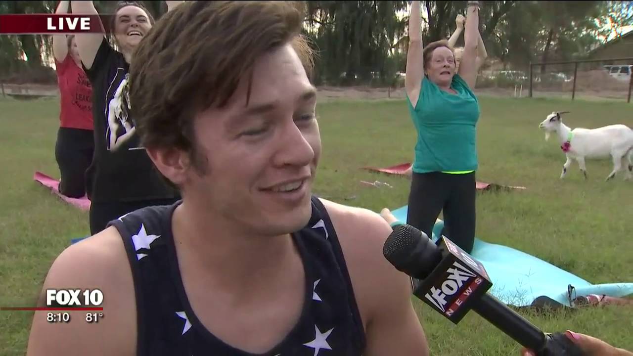 Achieve your Zen with Goat Yoga