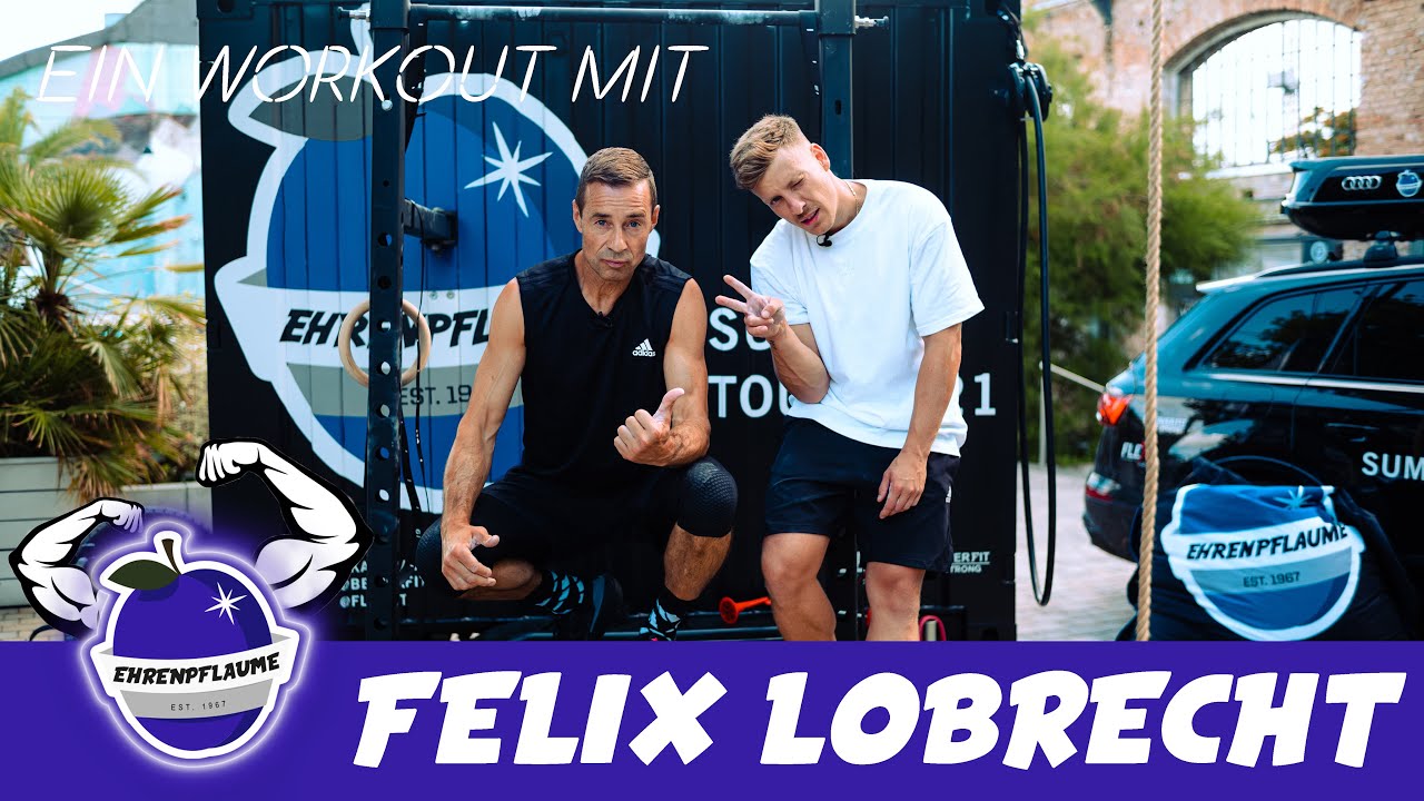 Ein Workout mit Felix Lobrecht - warum Hipsterübungen? feat. @FlexCalisthenics