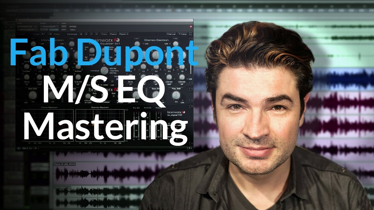 (Mastering) Mid Side Mode | Fab Dupont Demonstrates M/S EQ In A Master Session