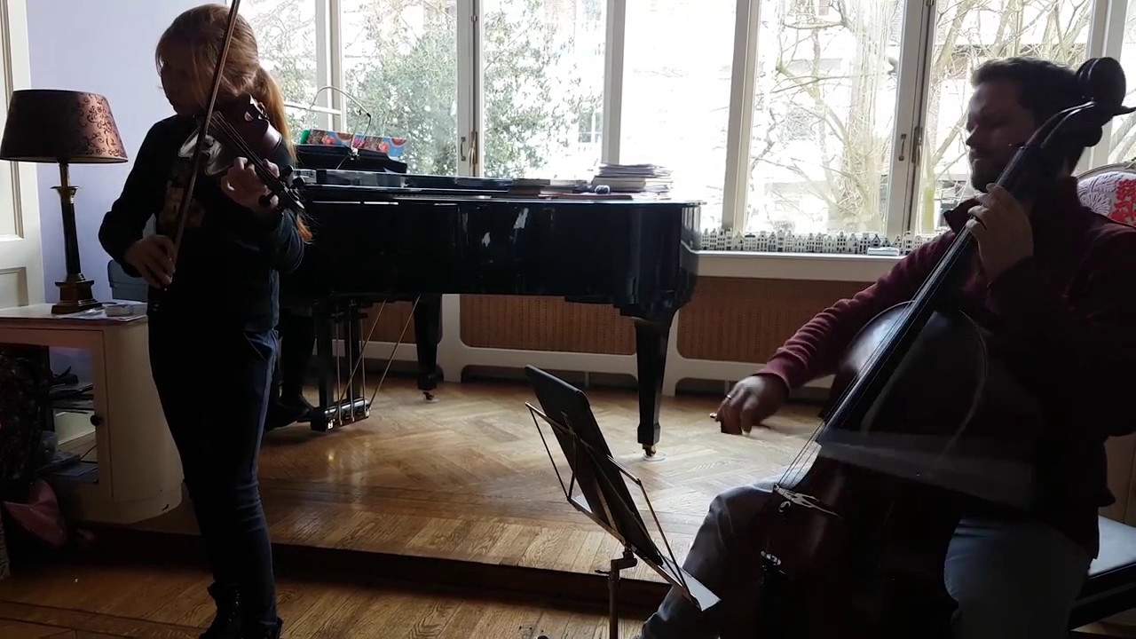 Vivace uit Concert in D twv 51:9 Telemann