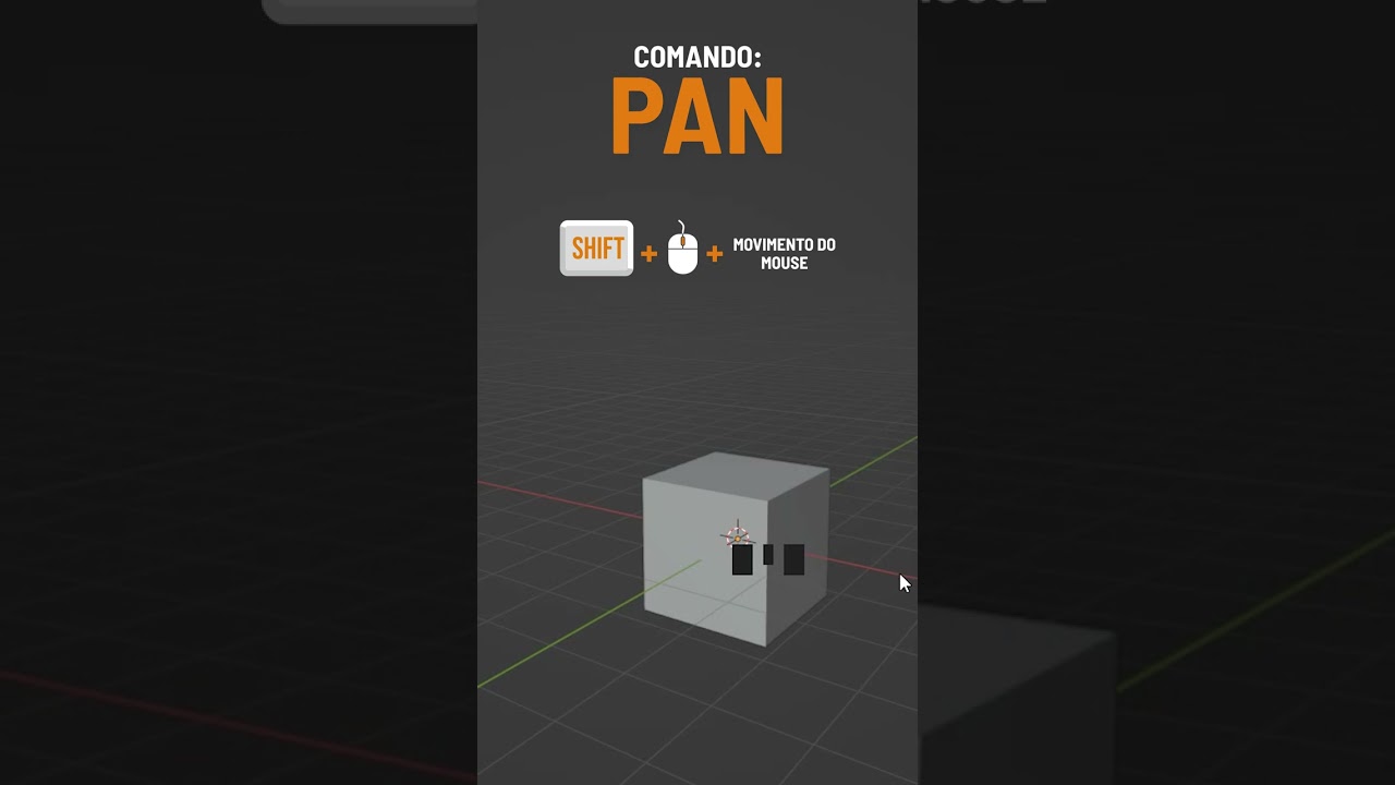 Como NAVEGAR no Blender 3D | Tutorial em Portugu&ecirc;s (2023)