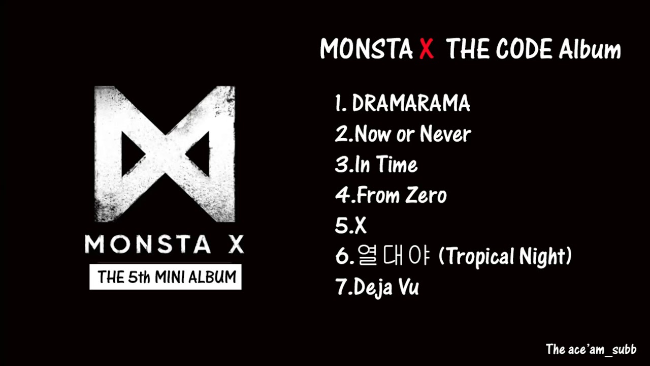 [FULL ALBUM] Monsta X(몬스타엑스) - DRAMAMA 5th Mini Album 'THE CODE'
