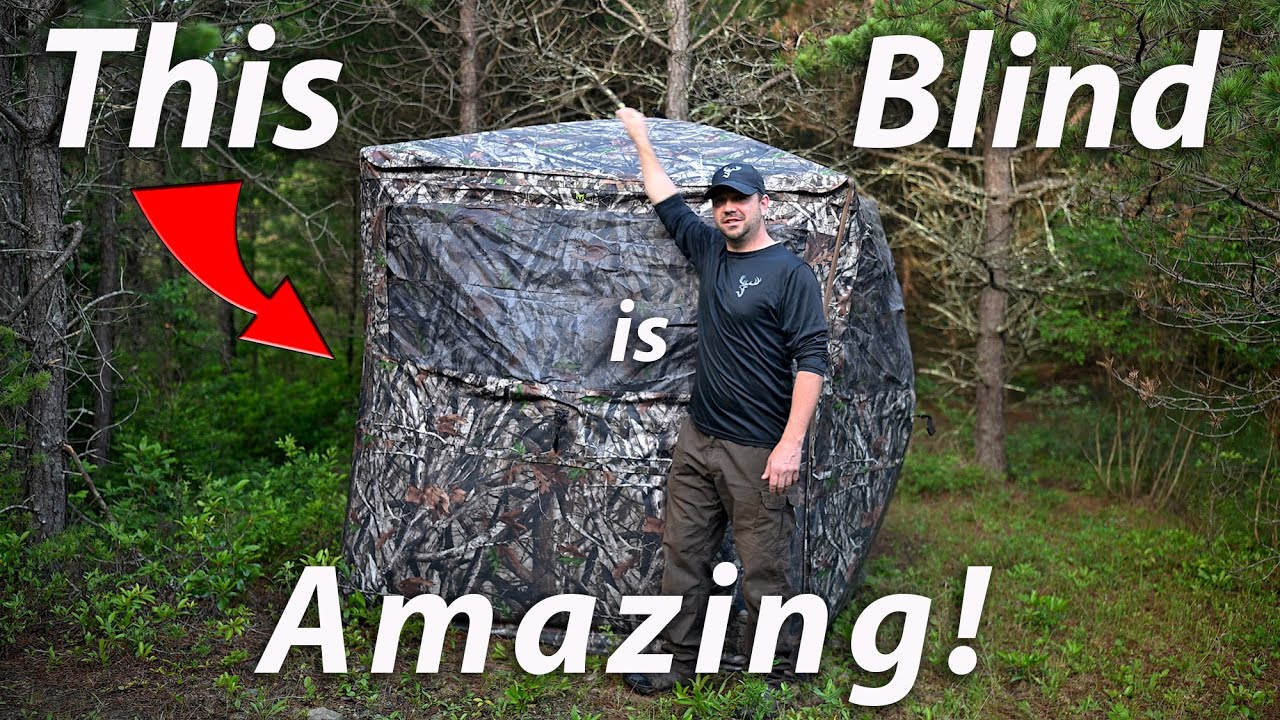 BEST Ground Blind for Long Sits and Tips
