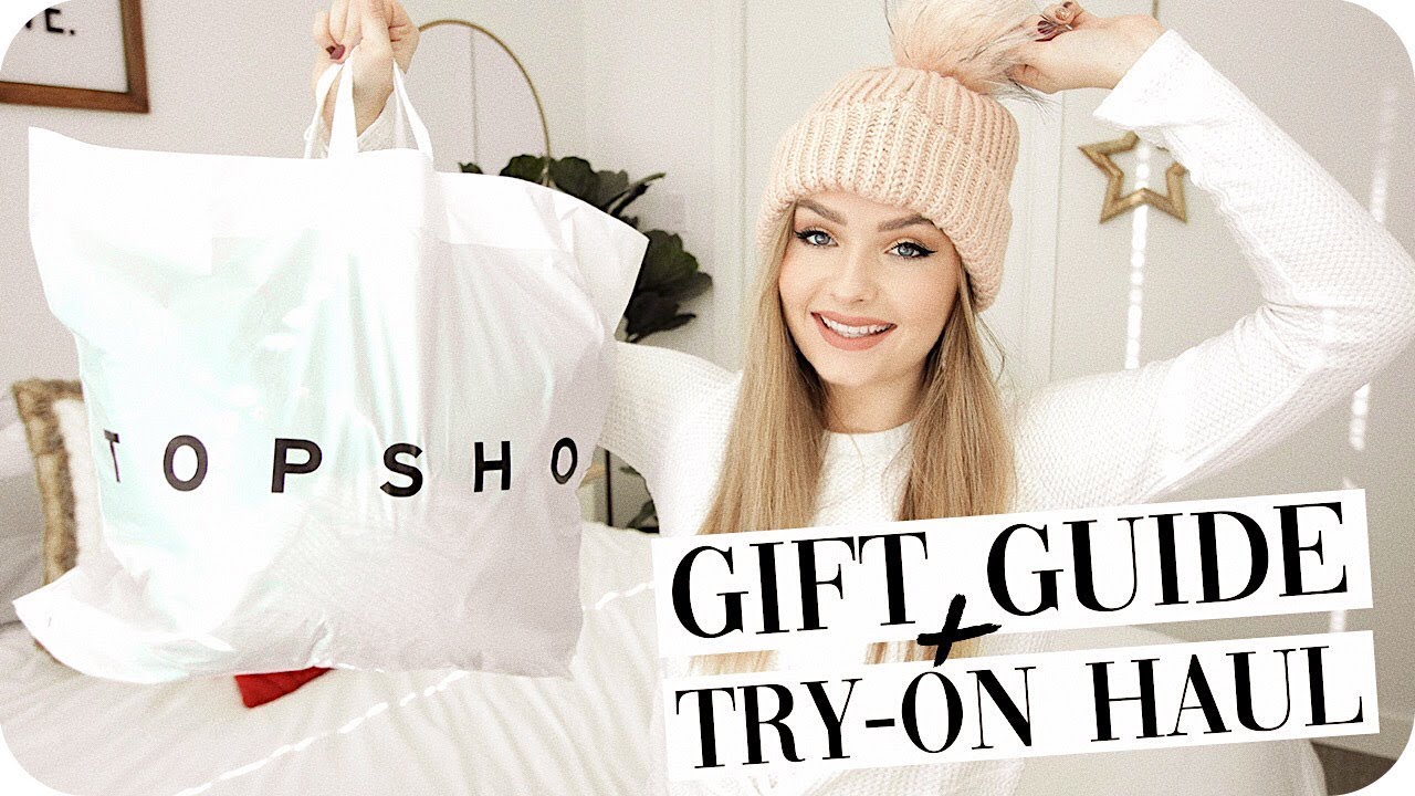 Holiday Gift Guide + Try On Haul from Topshop Canada!