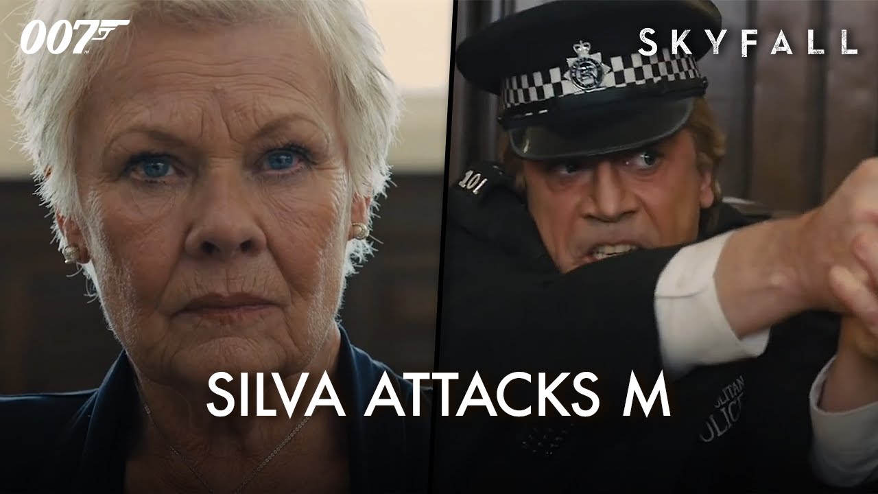 SKYFALL | Silva Attacks M &ndash; Daniel Craig, Judi Dench | James Bond