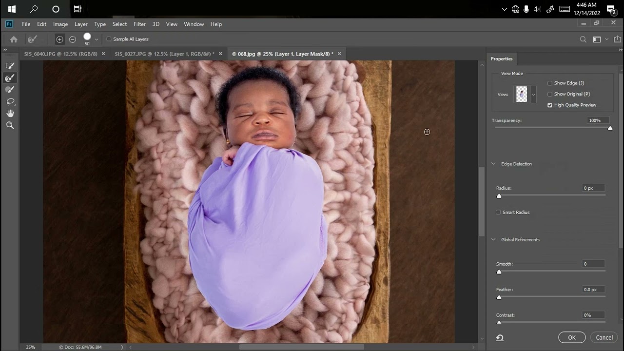 Baby Manipulation using Background overlay (part 1)