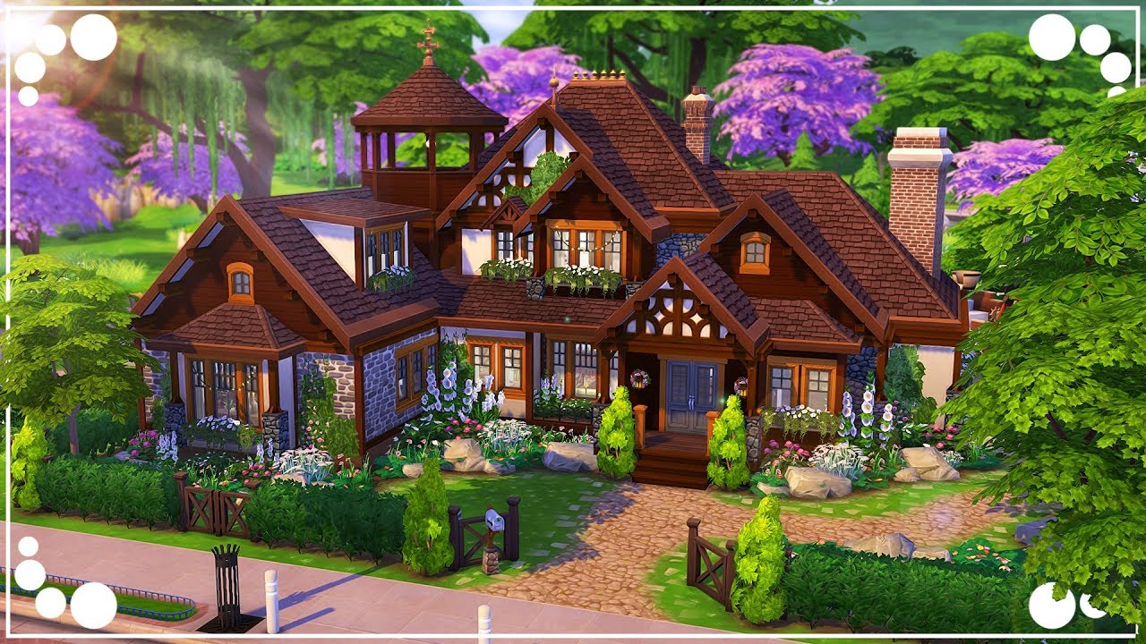 MAPLEWOOD RESIDENCE 🌸 (FAMILY HOME) | The Sims 4 | Speed Build