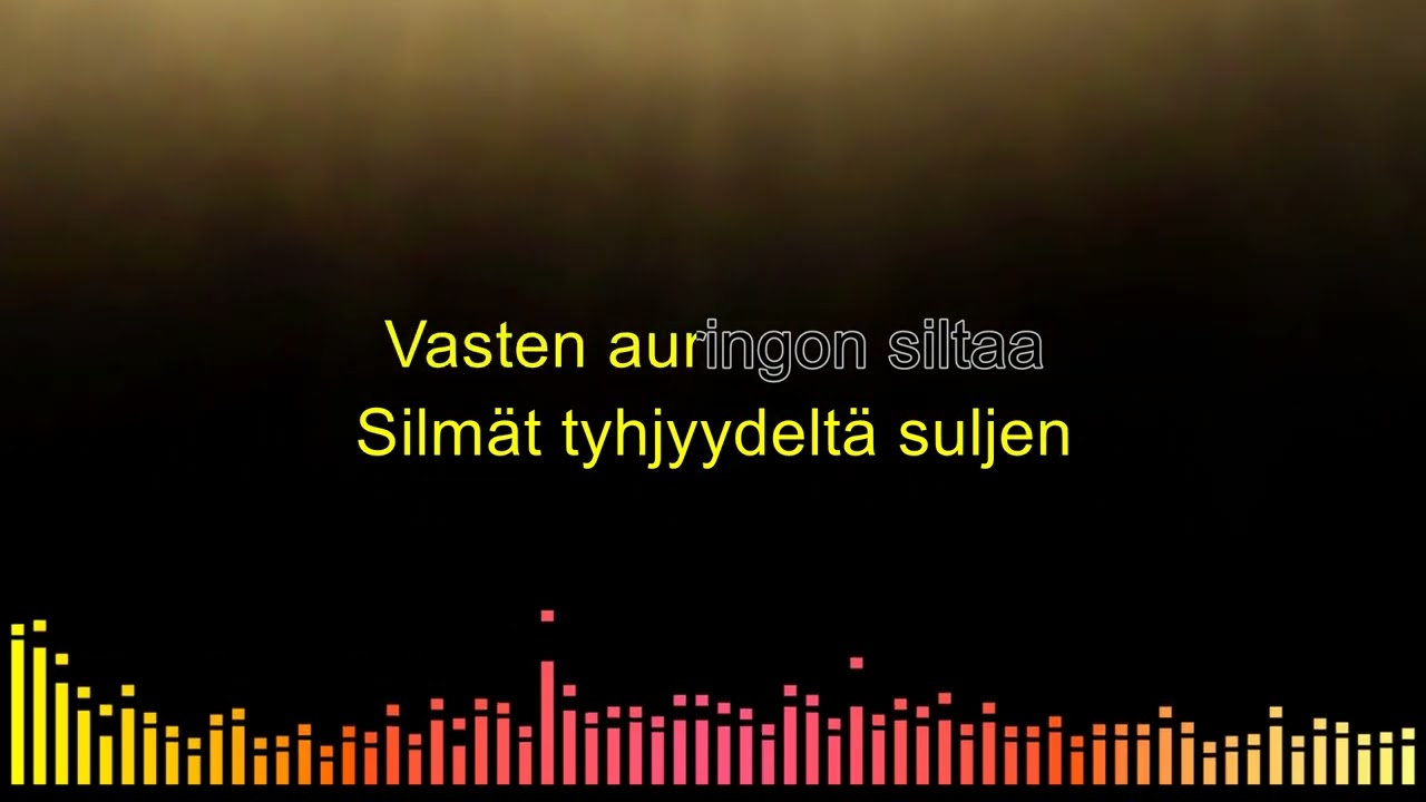 Vasten auringon siltaa
