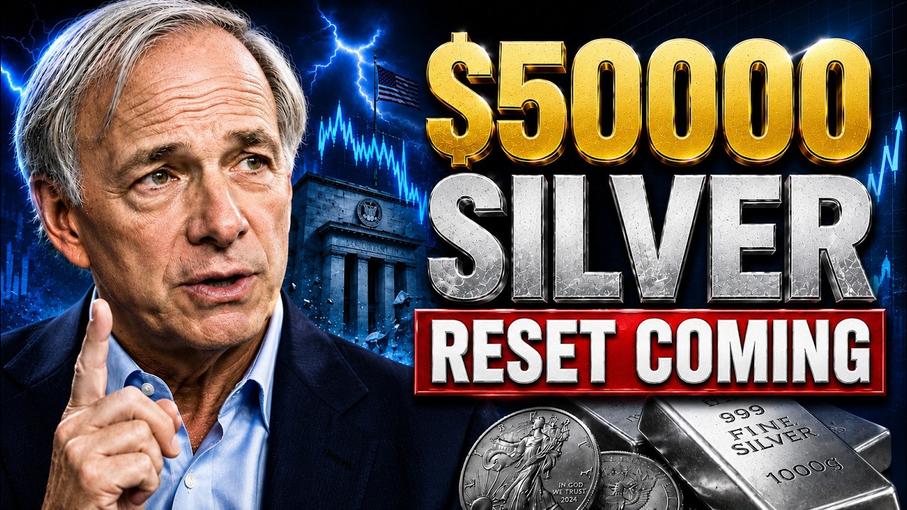 $50,000 Silver Reset? Ray Dalio Says the Biggest Wealth Transfer Has Already Started