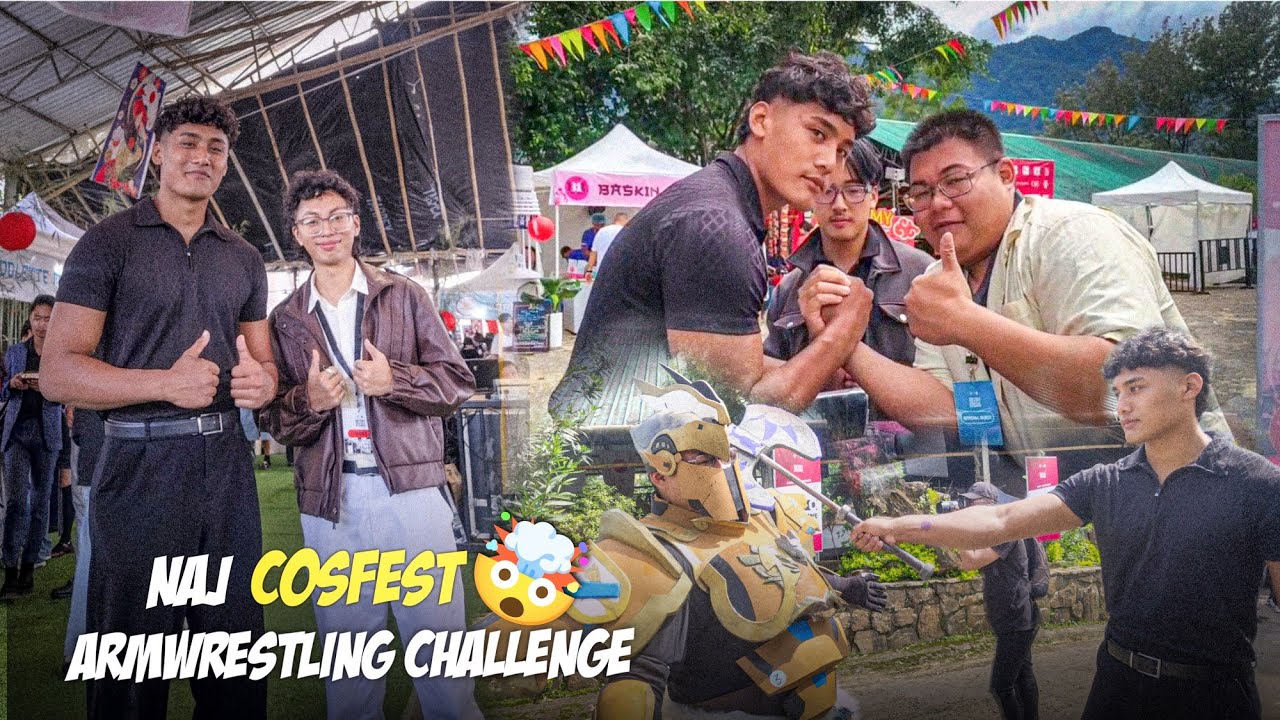 ПУБЛИЧНЫЙ ВЫЗОВ ПО АРМРЕСТЛИНГУ В NAJ COSFEST⬆️😲| футов АВИЛИ ЗУЙЕ |