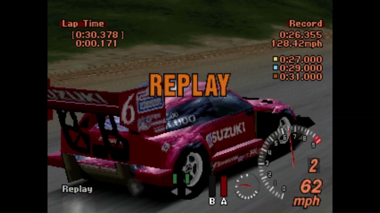 Gran Turismo 2 Licencia A1 PS1 - Tiempos en oro GT2 Play Station 1