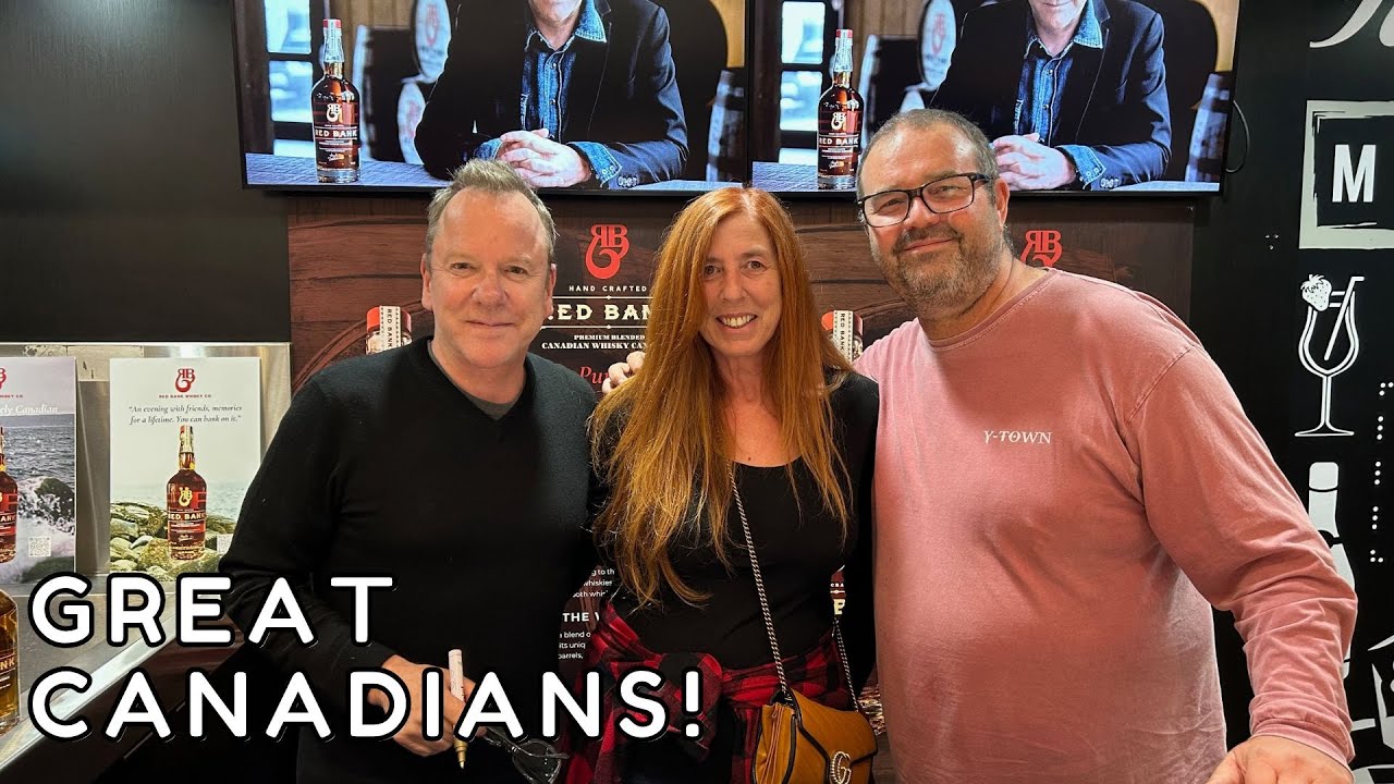 Kiefer Sutherland New Red Bank Whisky Meet & Greet In Moncton On May 31, 2023