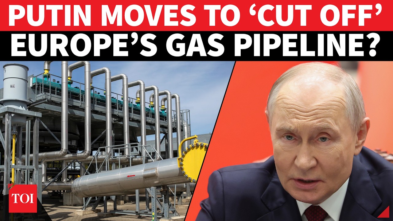 Putin Moves to CUT Europe's Gas Pipeline With A Huge Gift For China's Xi Jinping | DETAILS