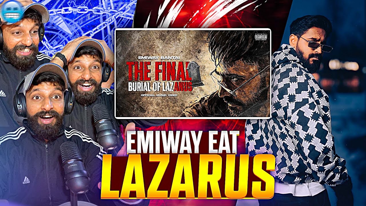 EMIWAY BANTAI DESTROYS LAZARUS 😱 | The Final Burial Of Lazanus Reaction | KAINT REACTION