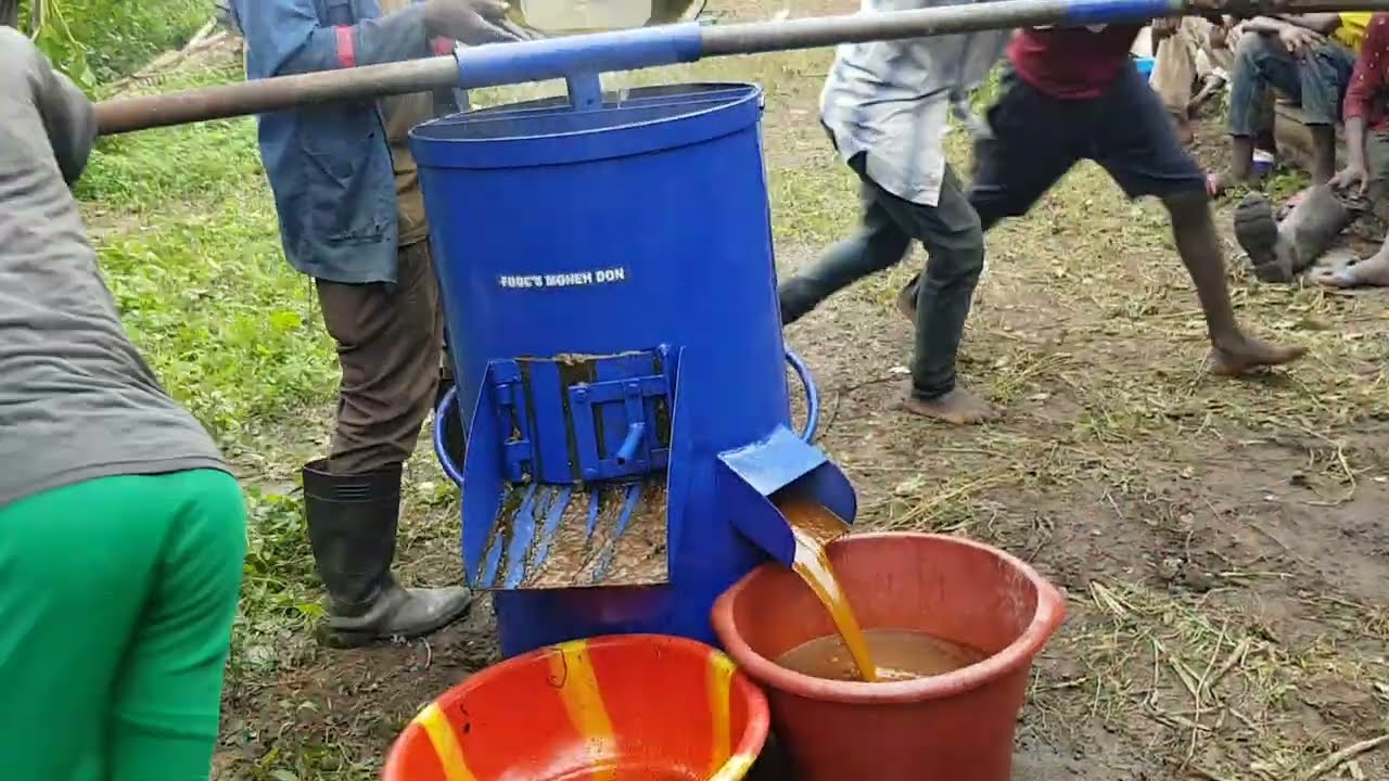 FINIC Generation 1 Palm Fruits Digeter - Manual Operation.