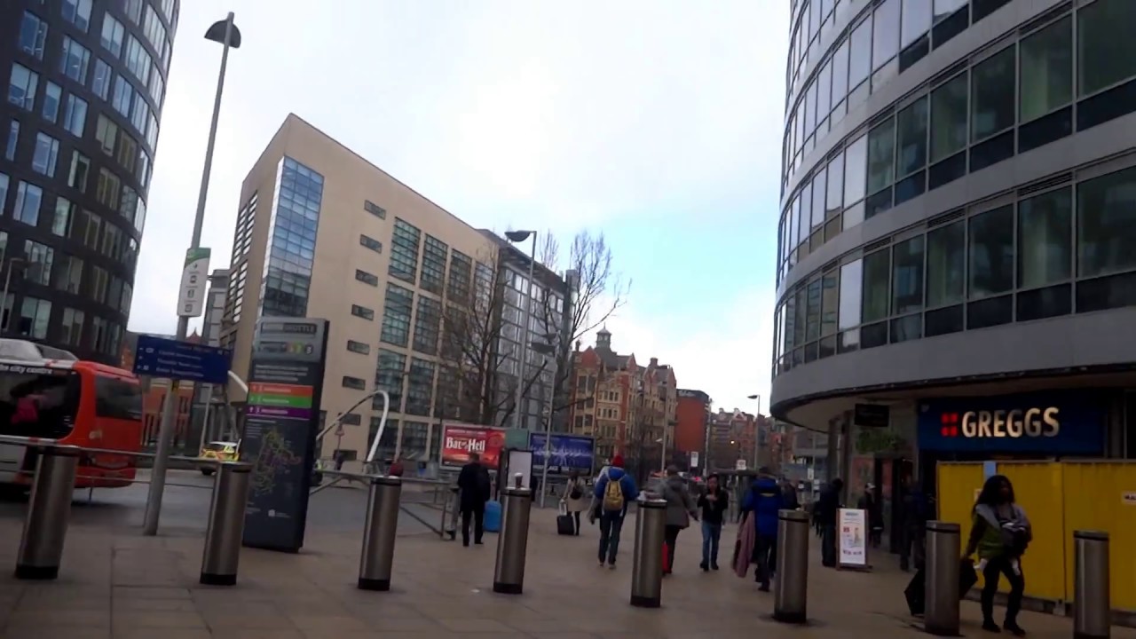 Underground & Overground - Manchester Piccadilly Train Station  UK