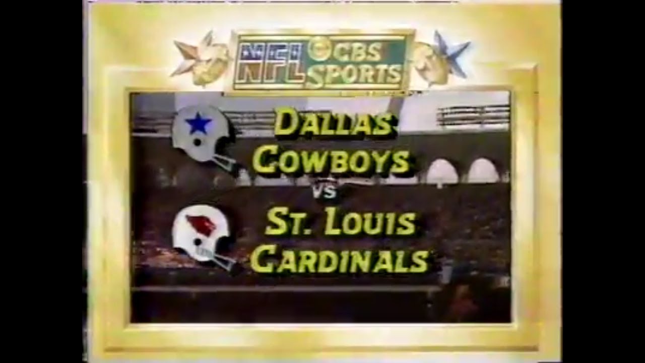 1982-09-19 Dallas Cowboys vs St  Louis Cardinals