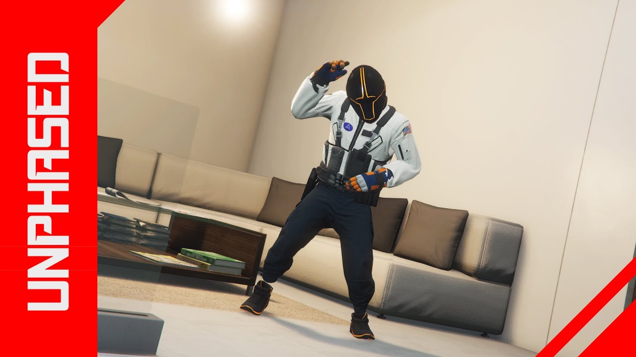 GTA 5 *OUTFIT TRANSFER* ORANGE, WHITE & BLUE MODDED OUTFIT TUTORIAL