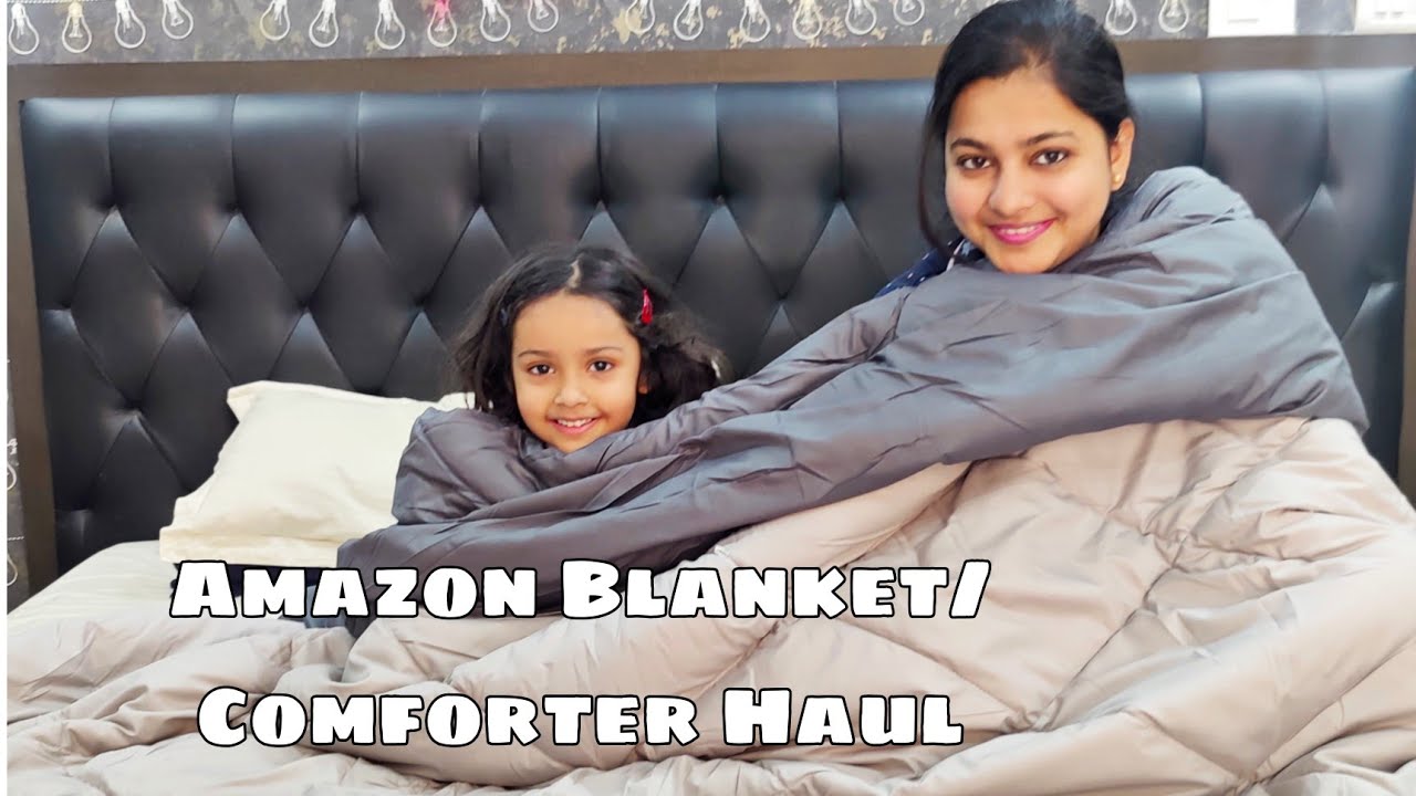 Amazon Blanket/Comforter Haul 2025 | Best Comforter & Duvet in lower price | Joy Of Rims