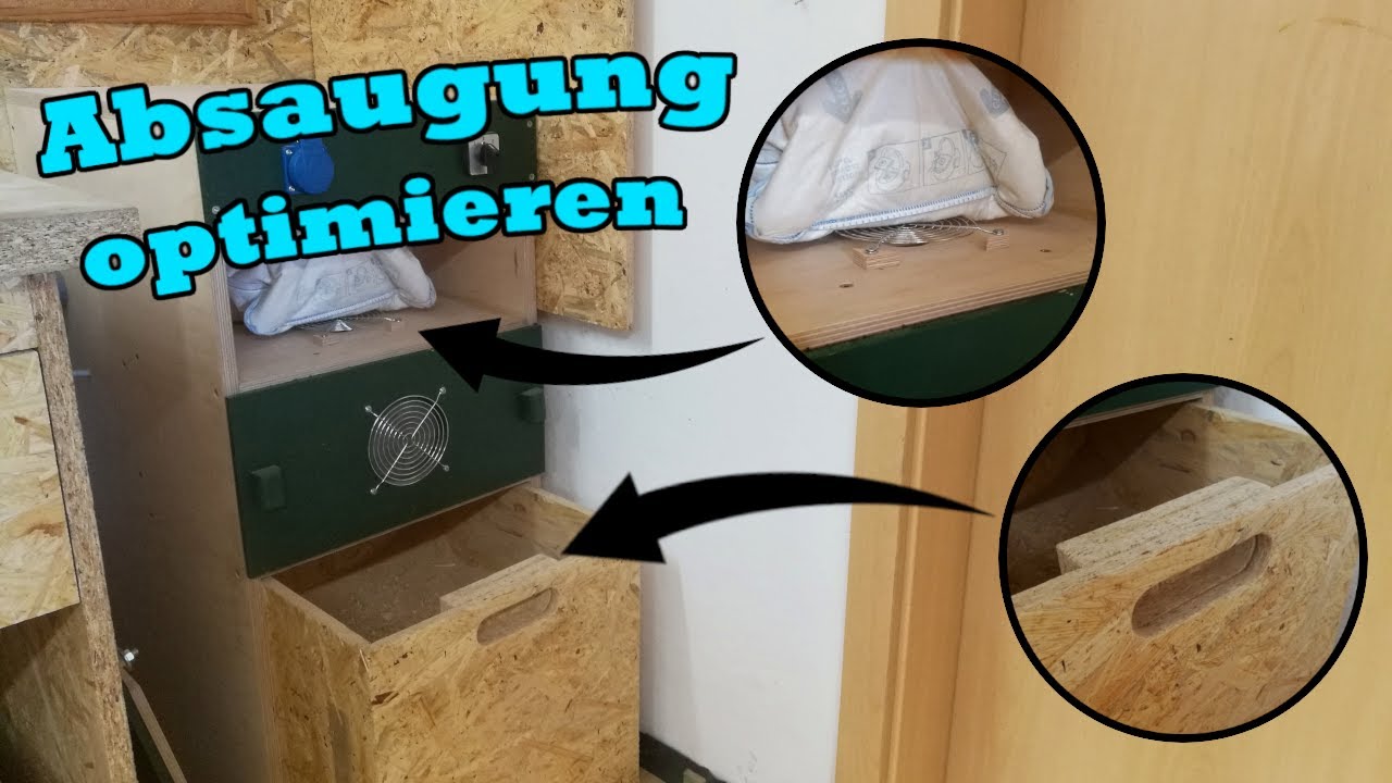 Absauganlage zu schwach? Ich zeig dir warum + kleines Upgrade f&uuml;r die Sp&auml;nekiste | TM-Bastler
