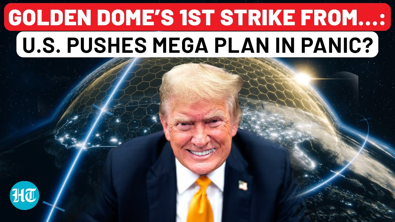 Panic In Pentagon Amid Golden Dome Missile Plan? Trump&rsquo;s Mega Space Shield Set For First Strike
