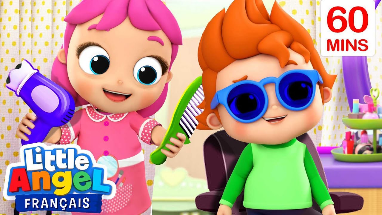 Au salon de coiffure | Comptines pour Enfants | Little Angel Français