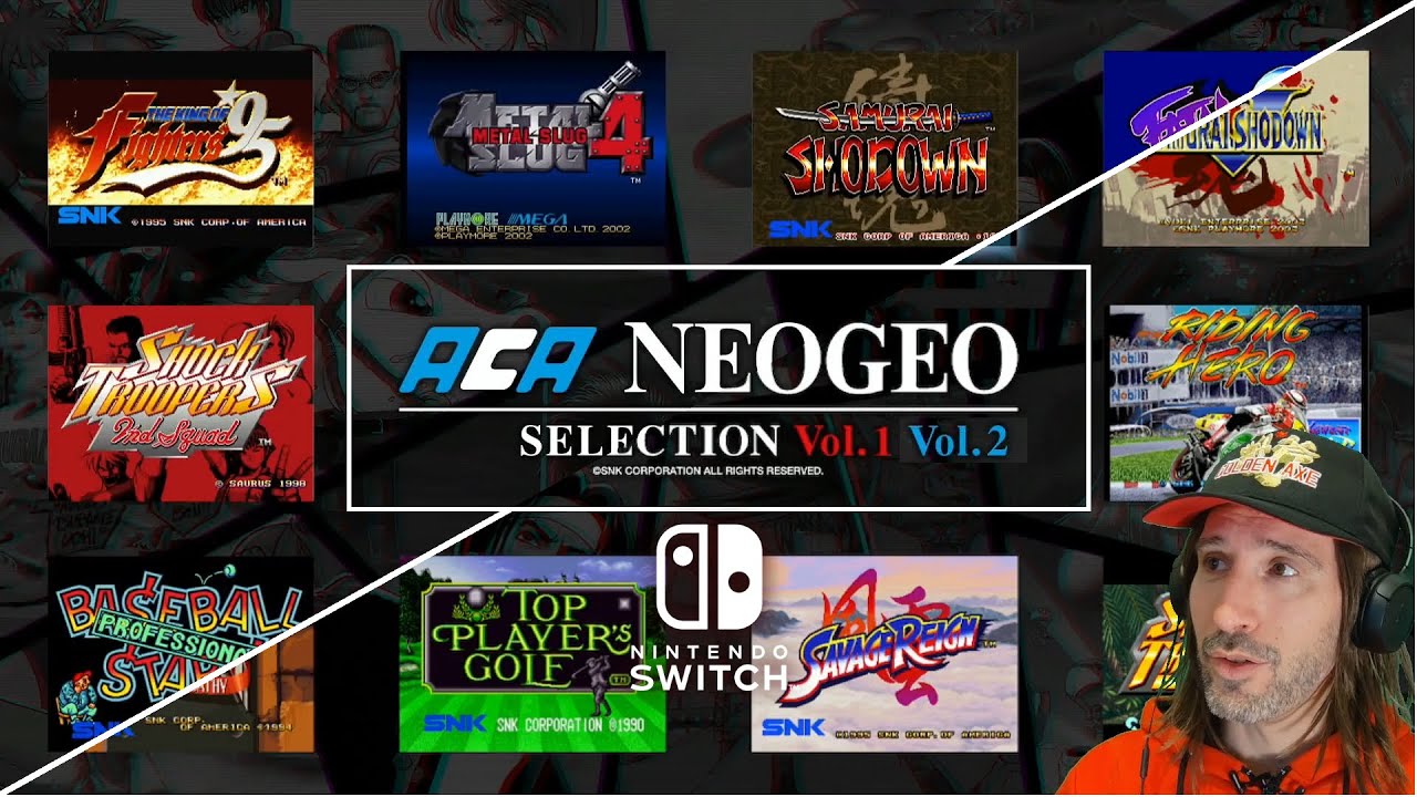 NEO GEO SELECTION VOL. 1 & 2 SWITCH - GAMEPLAY DECOUVERTE