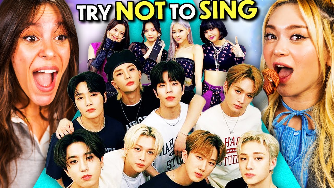 AleXa Tries Not To Sing Or Dance To Iconic K-Pop Songs! (BLACKPINK, Stray Kids, TWICE) | React