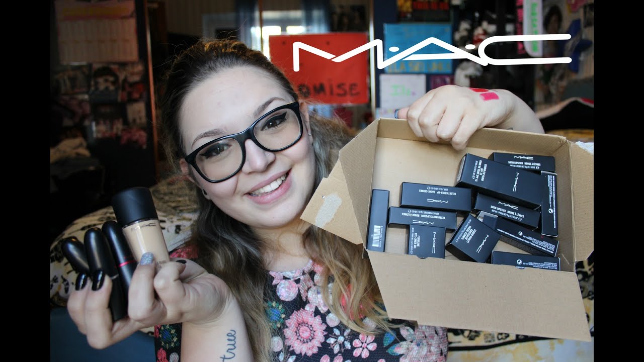 HUGE MAC MAKE UP HAUL | Ilamakeup02♡