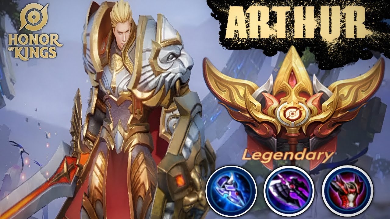 ARTHUR UNSTOPPABLE IN CLASH LANE!! | BEST FIGHTER BUILD & ARCANA | HONOR OF KINGS | PT 7