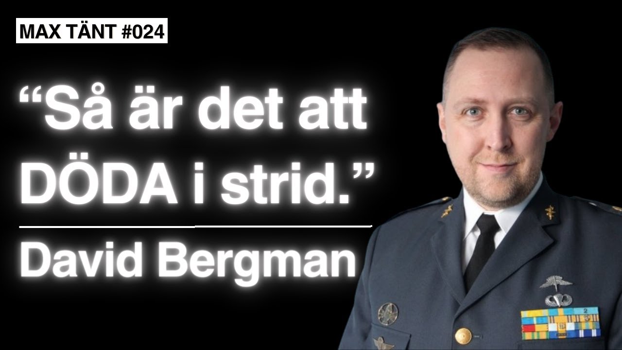 Krigspsykologen och PSYOPS-chef - David Bergman | Max Tänt 024