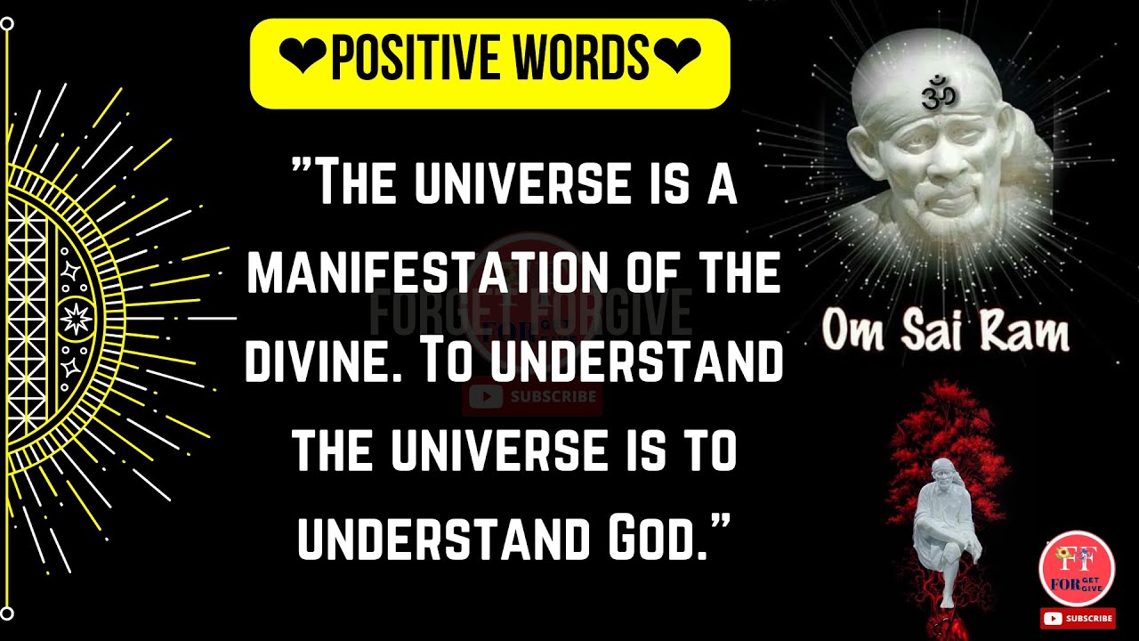 Sai Baba Motivational Speech/Sai Baba Advice/Sai Words/Sai/Baba/Positive Words @ForgetForgive-SS