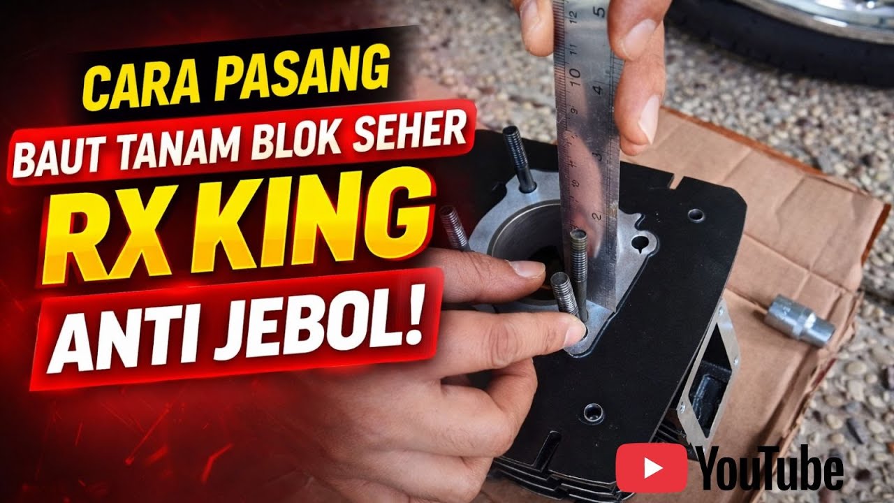 Cara Pasang Baud Tanam Blok Seher RX King Anti Jebol