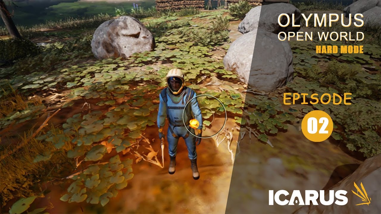 Icarus Olympus, Open World - (Ep.2) First days on the planet, hard mode