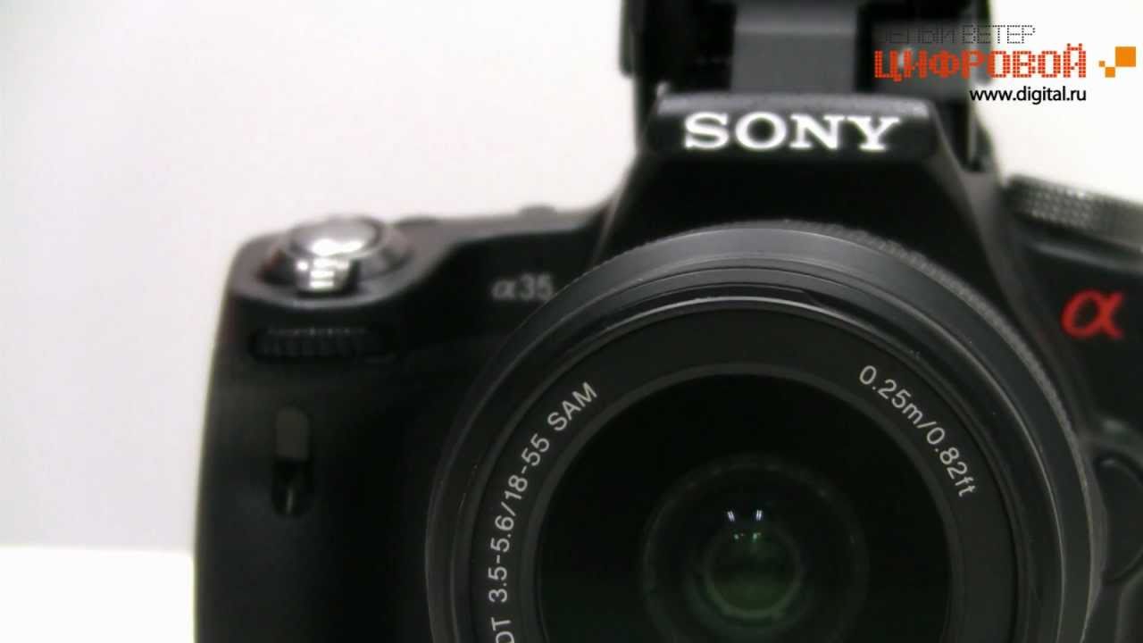 Видеообзор фотоаппарата Sony a35